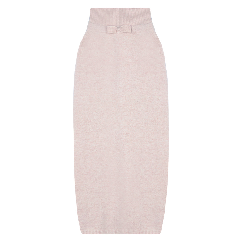 Light pink high waist skirt-ready in stock