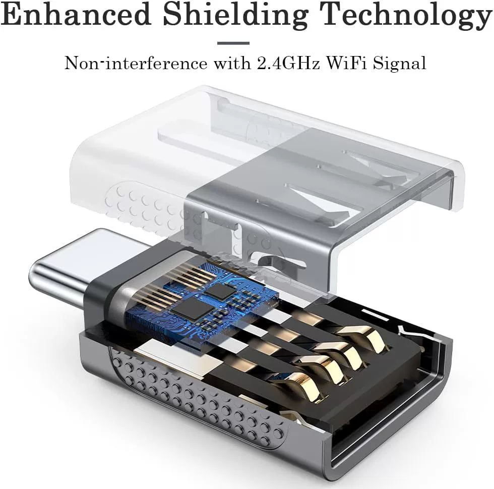 Адаптер USB-C на USB 10 Гбит/с (набор 3 шт.) USB-C (шт.) → USB-A