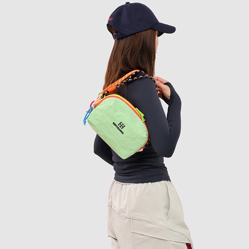 Cross-Border Nylon Color-Blocked Small Square Bag, New Original Design, Multi-Layer Lettered Shoulder Bag, Outdoor Sports Crossbody Bag Cross-Border Nylon Color-Blocked Small Square Bag, New Original Design, Multi-Layer Lettered Shoulder Bag, Outdoor Sports Crossbody Bag