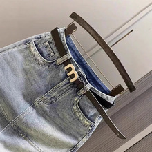 2025年夏季新款牛仔短裤女a字高腰复古磨破显瘦包臀半身裤防走光