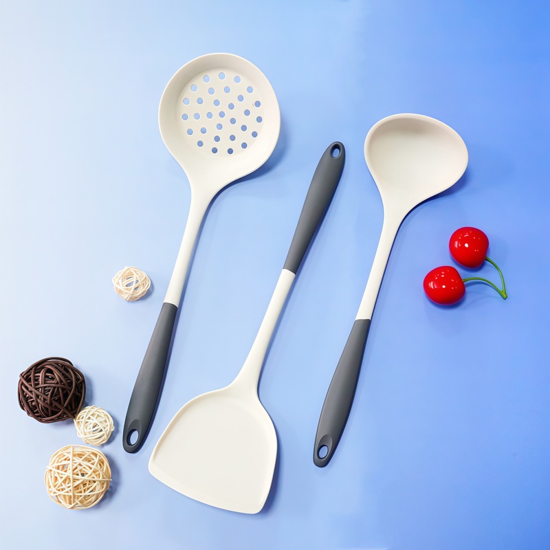 家庭用シリカゲルのシャベルと野菜の台所用品セットのシリカゲルの調理器具は鍋にくっつきません。|undefined