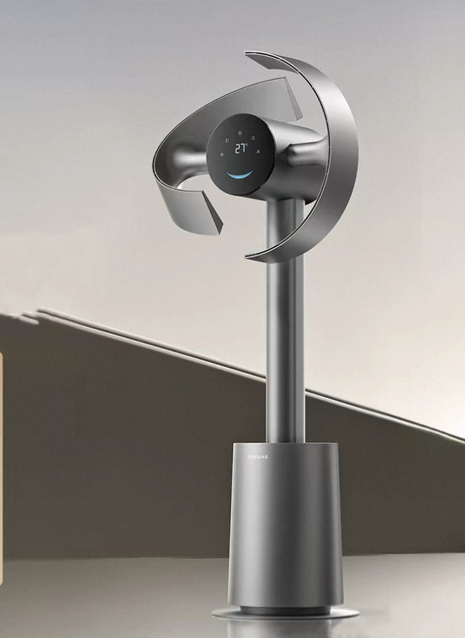 Buscando MF10 biónico ventilador eléctrico de doble ala ventilador de circulación de aire ventilador de piso ventilador sin cuchillas AI inteligente viento natural