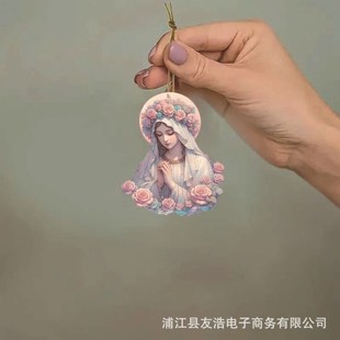 Hot cross-border acrylic pendant ornaments, portable carry-on small pendant, suitable for multi-occasion use