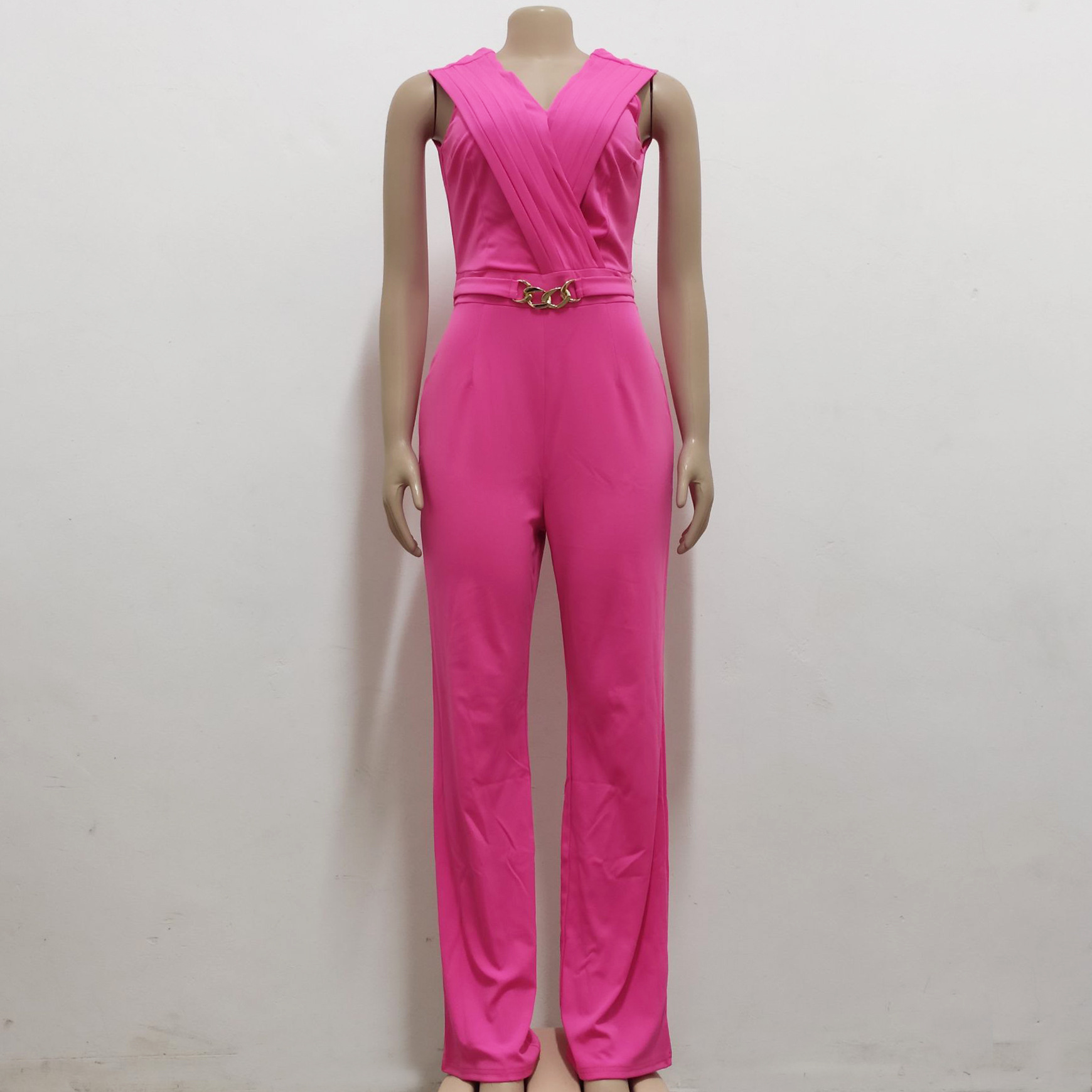 Women's Casual Daily Bodysuits Casual Streetwear Geometric Full Length Jumpsuits display picture 53