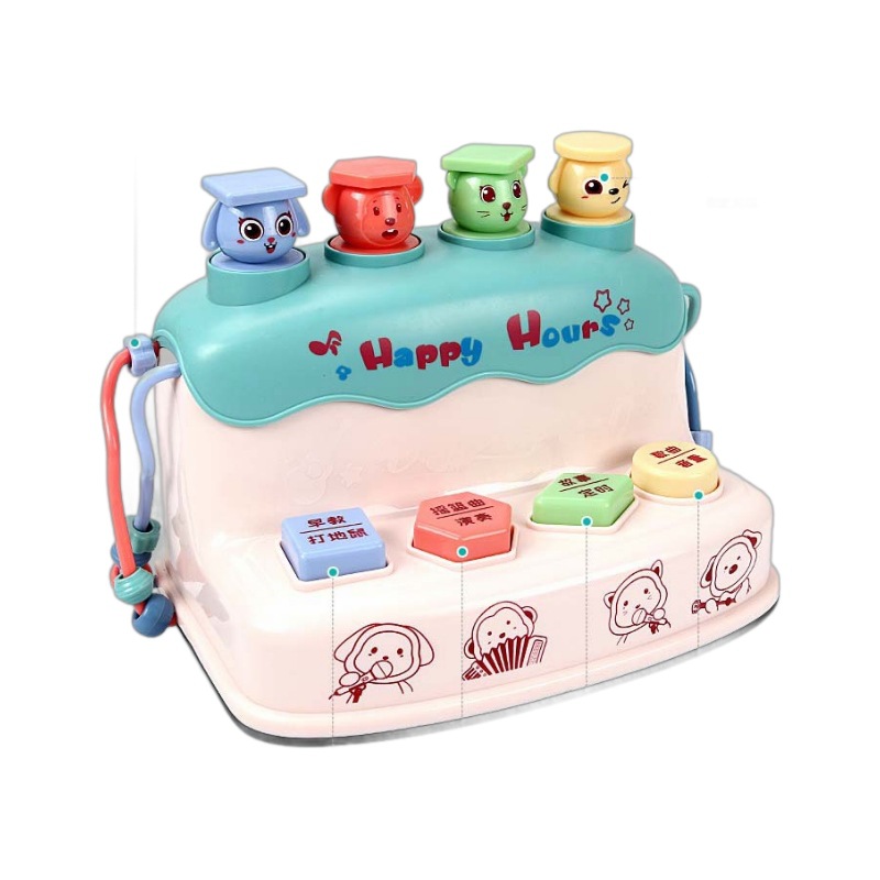 Baby Music máquina de educación temprana juguetes infantiles simulación teléfono fijo 1-2 años niños y niñas