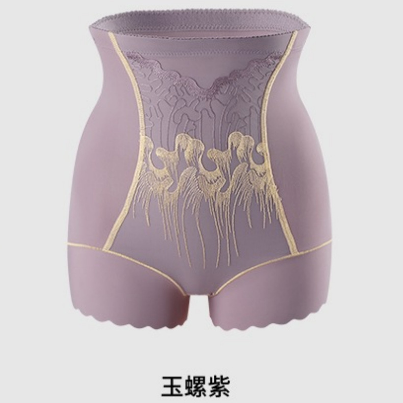 女士高奢立体印花高腰塑形收腹裤无痕塑身美体舒适轻塑安全收腹裤|undefined