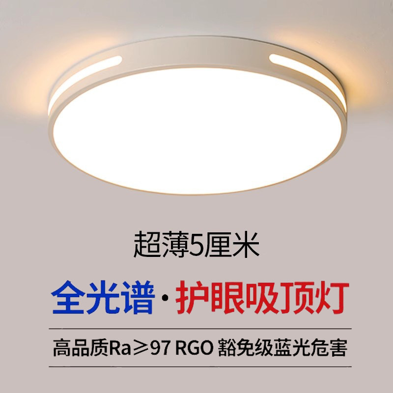 Led Ceiling Light Nordic Style Atmospheric Household Round Bedroom Lamp Simple Modern Creative Personality Corridor Living Room Lighting Fixtures