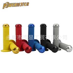 Off-Road Motorcycle Modified Universal Handlebar Grips Silicone Aluminum Handlebar Grips Ariete Anti-Slip Grip Covers