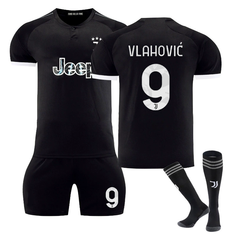 Оптовые поставки 2324 стилей футбольной формы Juventus второй игры No. 7 Яркиса No. 22 Ди Мария кросс-бордер опт