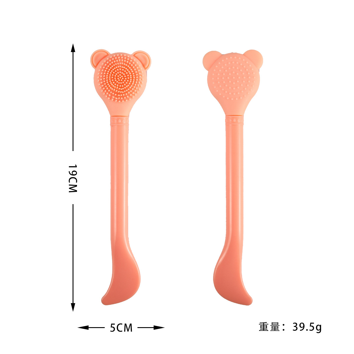 Cepillo de silicona suave transfronterizo tipo cepillo de lavado de cara desmaquillador de espinillas herramienta de limpieza herramienta de belleza portátil