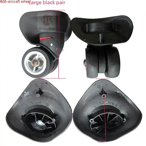 A08 Aircraft Wheel Trolley Case Universal Wheel Suitcase Luggage Bag Accessories Wheel Caster Silent