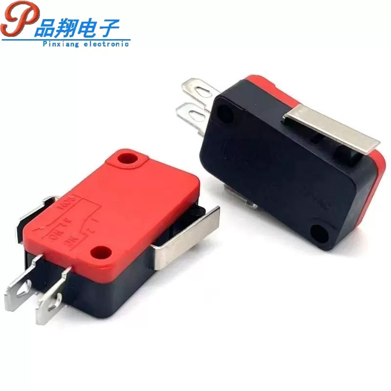 厂家直销KW7中型微动开关 带柄焊枪开盖保护开关小型行程限位开关