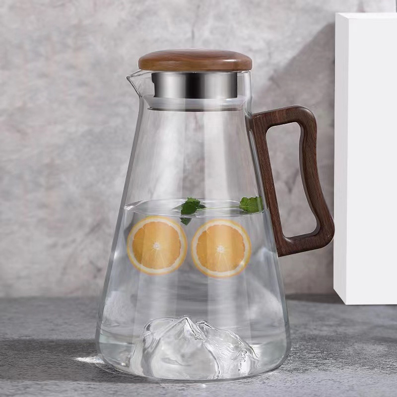 Hervidor frío de alto valor, hervidor de vidrio, resistente a altas temperaturas, taza de agua hervida fría para el hogar, tetera, juego de hervidor de gran capacidad image 10