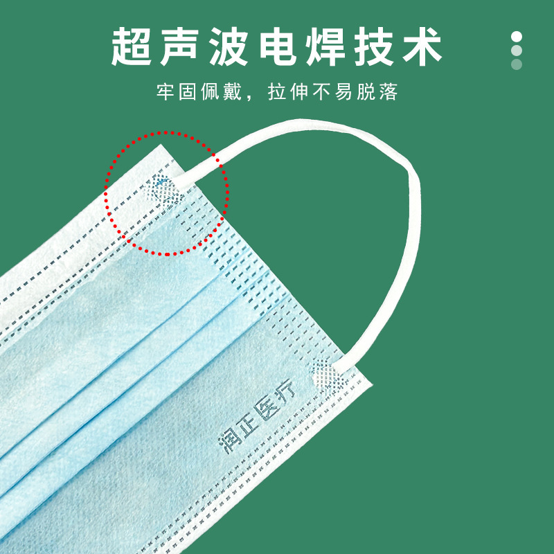 個別にパッケージ化された医療用サージカルマスク使い捨て医療グレードの成人用滅菌サージカル三層保護滅菌マスク|undefined