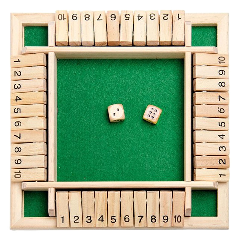 Juego de cuatro caras Flip juego digital juguete para niños Juego de mesa entre padres e hijos bar partido juego de azar de ocio