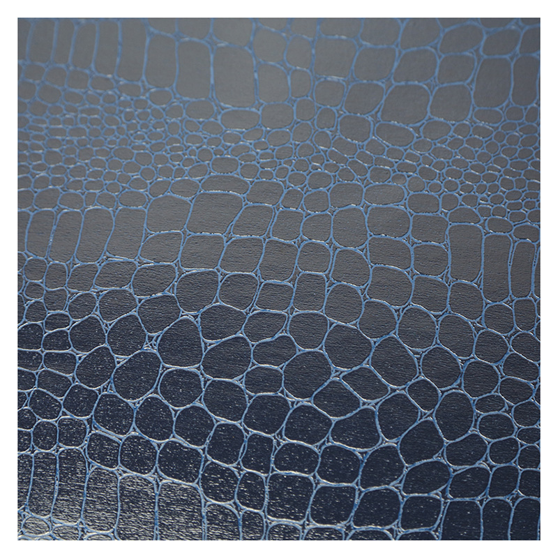 Inventario brillante papel de cuero de cocodrilo imitación de cuero negro brillante cocodrilo caja de vinos cartón de zapatos