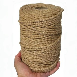 Джутовый шпагат 5 мм для декора и когтеточек