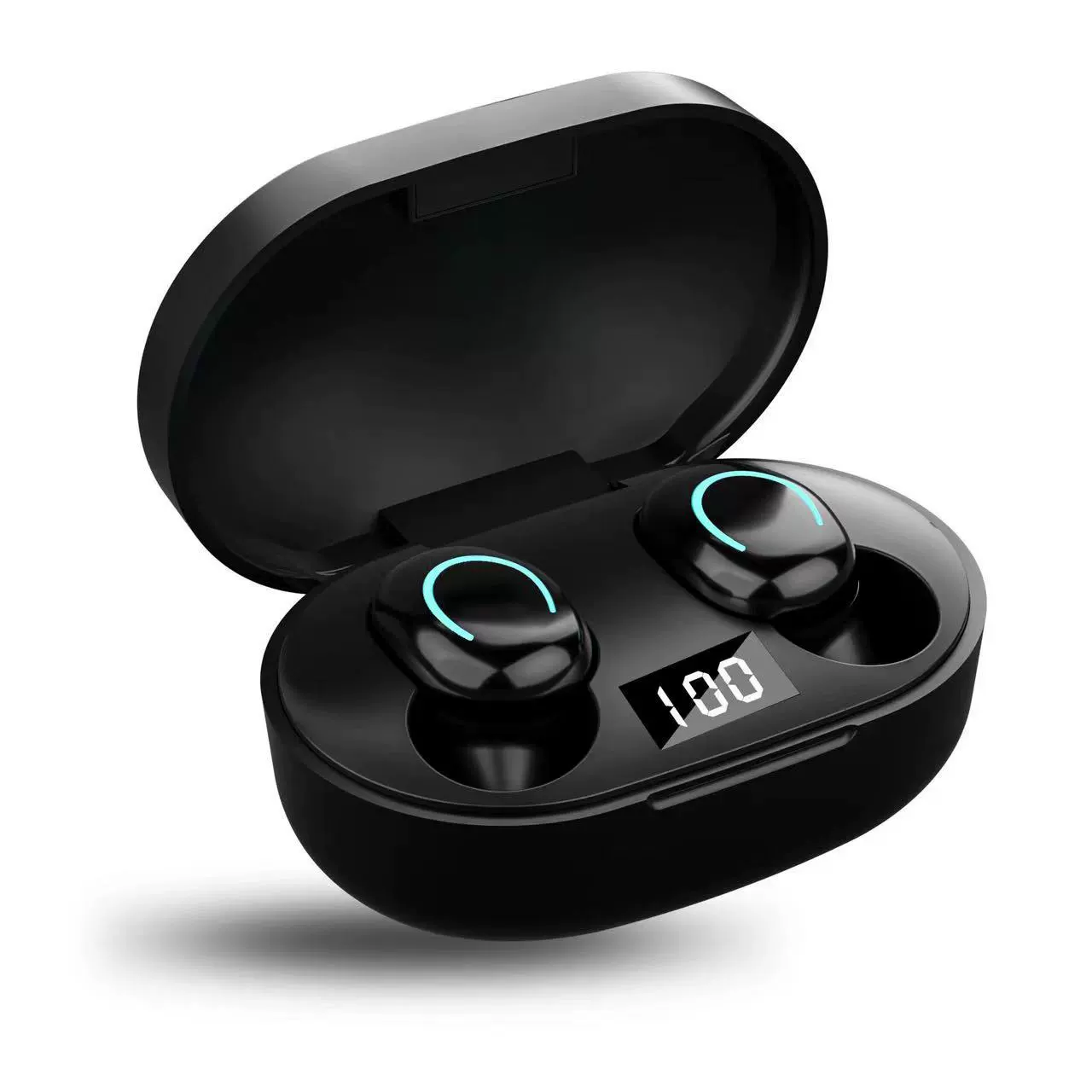 Беспроводные наушники X12, Bluetooth true-wireless, компактный кейс для зарядки с LED