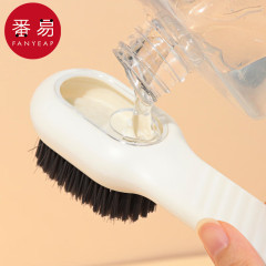 送料無料/靴磨きブラシB1V50-靴ブラシと液体付き多機能靴磨き、靴を傷めない柔らかい毛の洗濯クリーナー