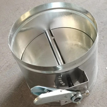 手动调节阀插接阀圆阀风机风管管道风量调节阀蝶阀门圆阀直边手动