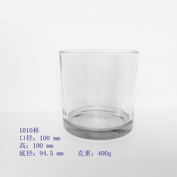 Glass candle