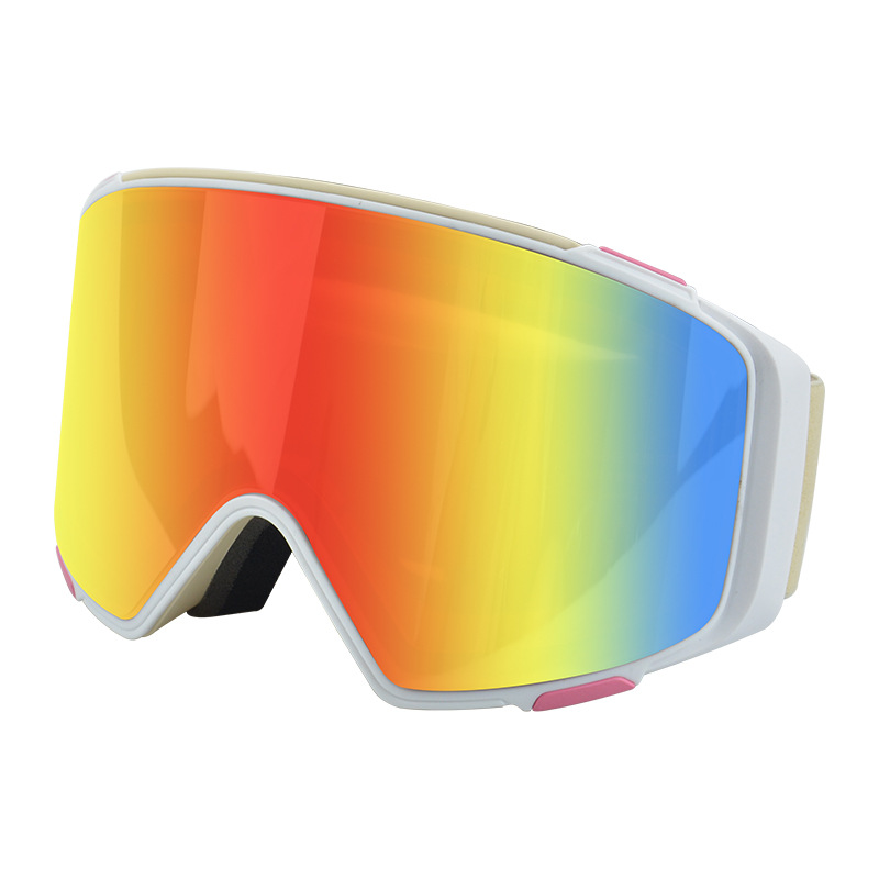 Aikuisille tarkoitetut magneettiset hiihtolasit, kaksikerroksiset sumulasit, lumilautailulasit, kalliokiipeilylasit, revontulienestosuojalasit, tuulenpitävät lasit_voghion.com