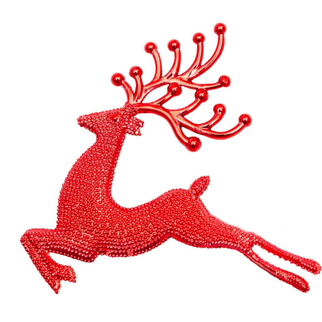 Decoraciones navideñas transfronterizas ciervos navideños colgantes campanas ciervos navideños alces decoraciones del árbol de navidad