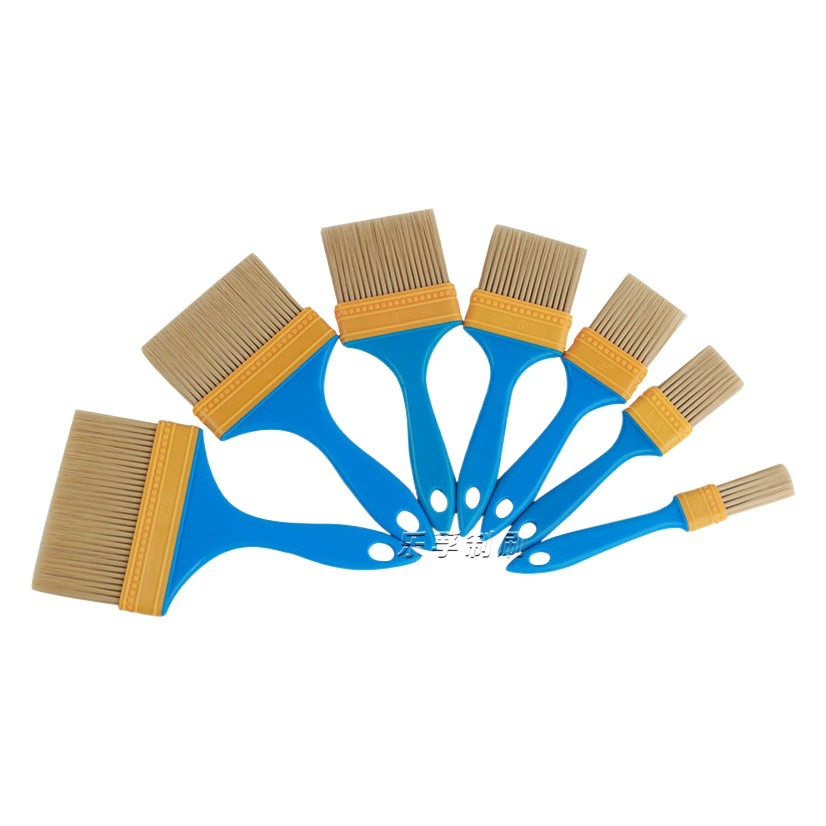 Производитель пластиковой кисти 1 дюйм 2 дюйма 3 дюйма 4inch 5inch водостойкая кисть для клея для краски нейлоновая проволока кисть для трансплантации кисть для рисования