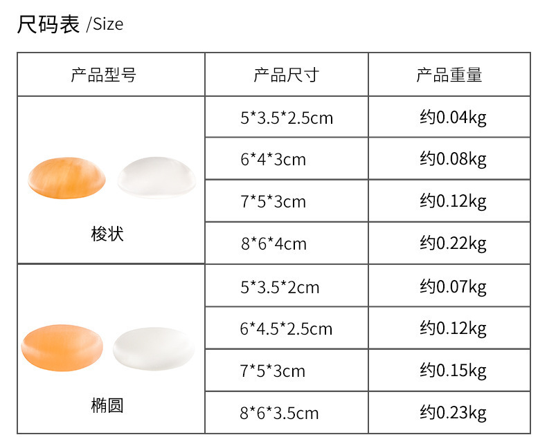 Selenite摩洛哥透石膏能量疗愈石把玩件天然石膏鹅卵石精品 仪式工具 图 1