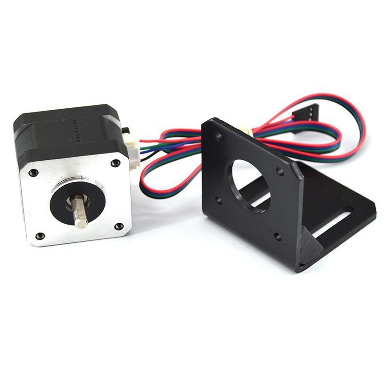 刷42步进电机34MM机身两相四线1.8度雕刻3D打印机混合式小马达