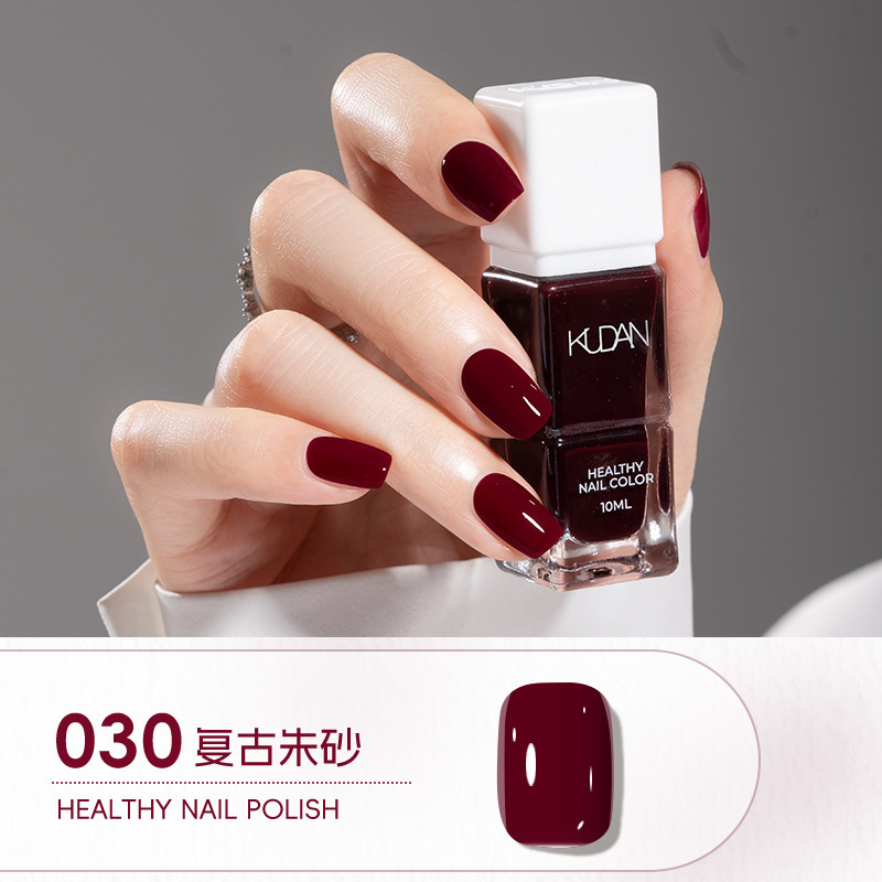 Transfronterizo KUDAN Inglés puro esmalte de uñas acuoso sin hornear, seco rápido y rápido 10ml venta directa de fábrica