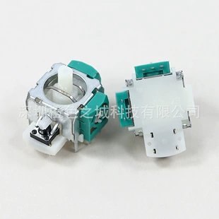 [适用国产XBOX360手柄3D摇杆通用PS2 PS3 组装手柄3PIN 白杆3D摇杆]