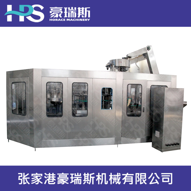 等压灌装机械 碳酸饮料汽水灌装包装设备 含气饮料灌装机械