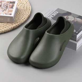 Tk2025 New Men's Thick-Soled Outer Wear Sports Anti-Odor Anti-Slip Sandals with Heel Straps and Toe Caps