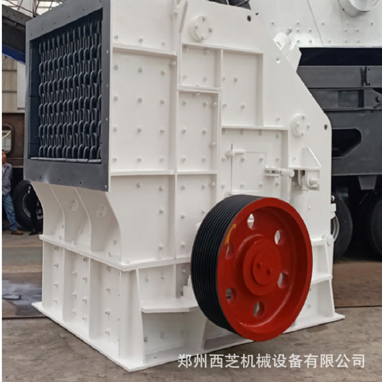 建筑垃圾移动大口反击破 石英石大口反击破 移动大口反击式破碎机