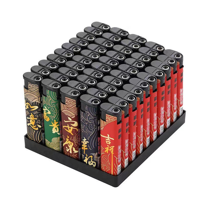 【50只特价】防风打火机普通家用明火一次性打火机特价批fa商超市|undefined