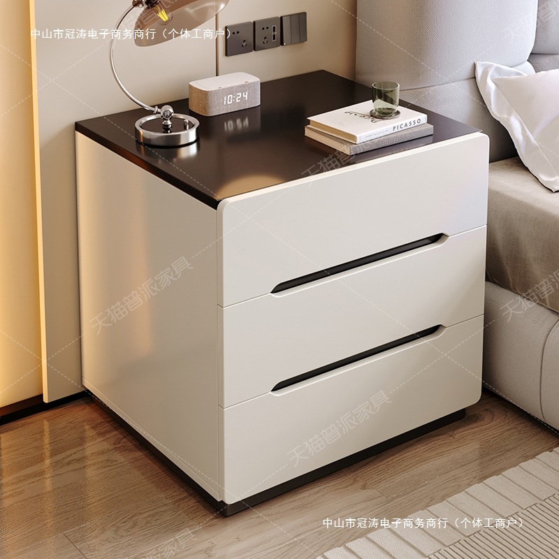 Bedside Cabinet for Home Bedroom Simple Modern Small Internet Celebrity Bedside Cabinet Drawer Storage Cabinet Storage Cabinet