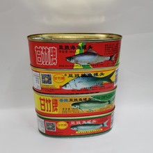 甘竹牌豆豉鲮鱼罐头227g香辣即食下饭海鲜休闲食品超市批发特产