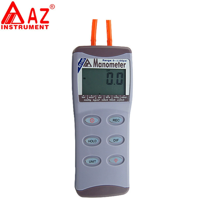 Hengxin AZ82100 интеллектуальный манометр цифровой дифференциальный манометр Электронный манометр манометр дифференциальный манометр