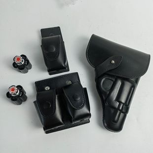 9mm10mmZP5 small moon revolver cowhide holster plainclothes waist quick pull tactical 05 revolver bag