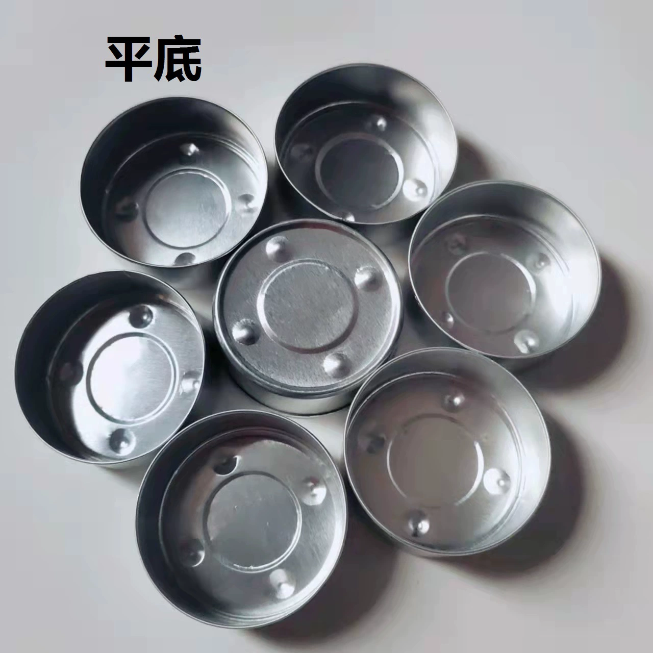 Заводская поставка оптом буддийский топленое масло лампы оболочки свечи алюминиевый корпус масла лампы аксессуары чай воск алюминиевая чашка свеча алюминиевая коробка