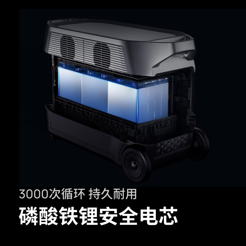 エコフロー快充屋外電源徳Pro 220v大容量3.6度電気3600w緊急貯蔵移動|undefined