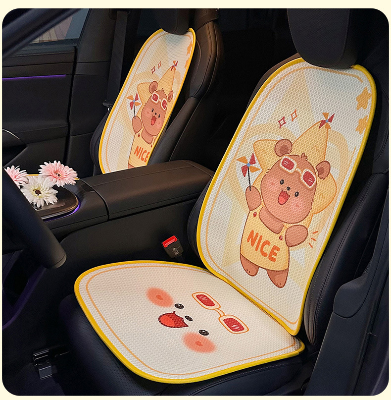 2026 New Car Headrest Neck Pillow Creative Cute Star Car Cushion High-End Car Lumbar Support Cushion
