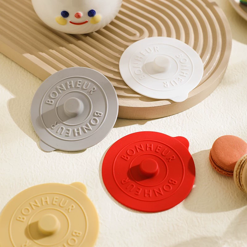 Популярная трансграничная простая пищевая силиконовая крышка для чашки, пыленепроницаемая и герметичная, многофункциональная крышка для чашки, керамическая крышка для чашки