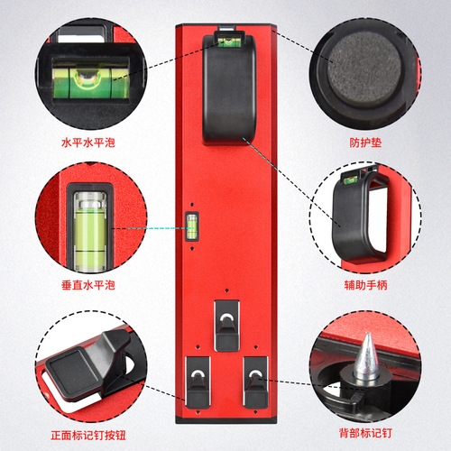 hang & level photo album balance ruler installation photo frame hanging tool level ruler positioning fixed point picture hanging device