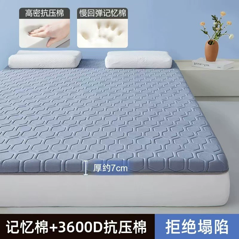 Хлопок памяти типа A Мягкий матрас для домашней спальни татами латексный коврик для одноместного студенческого общежития губка матрас