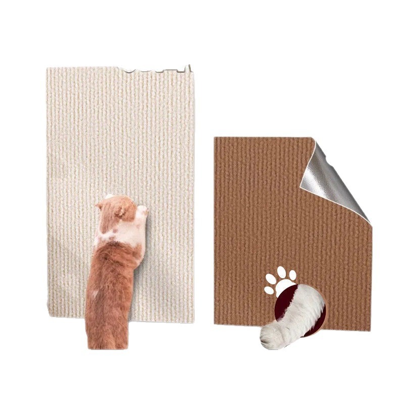 猫の傷防止ソファ保護ステッカー、布製家具猫スクラッチパッド、カット可能な粘着修理ソファ猫スクラッチボードウォールステッカー|undefined