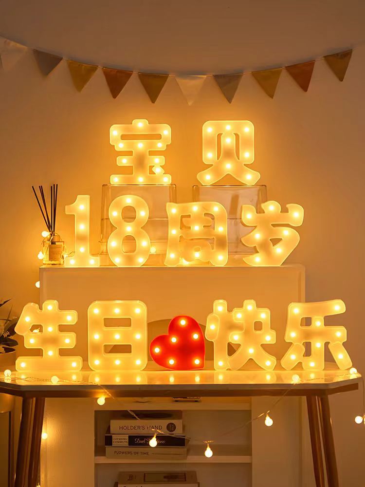 宝贝18周岁生日快乐