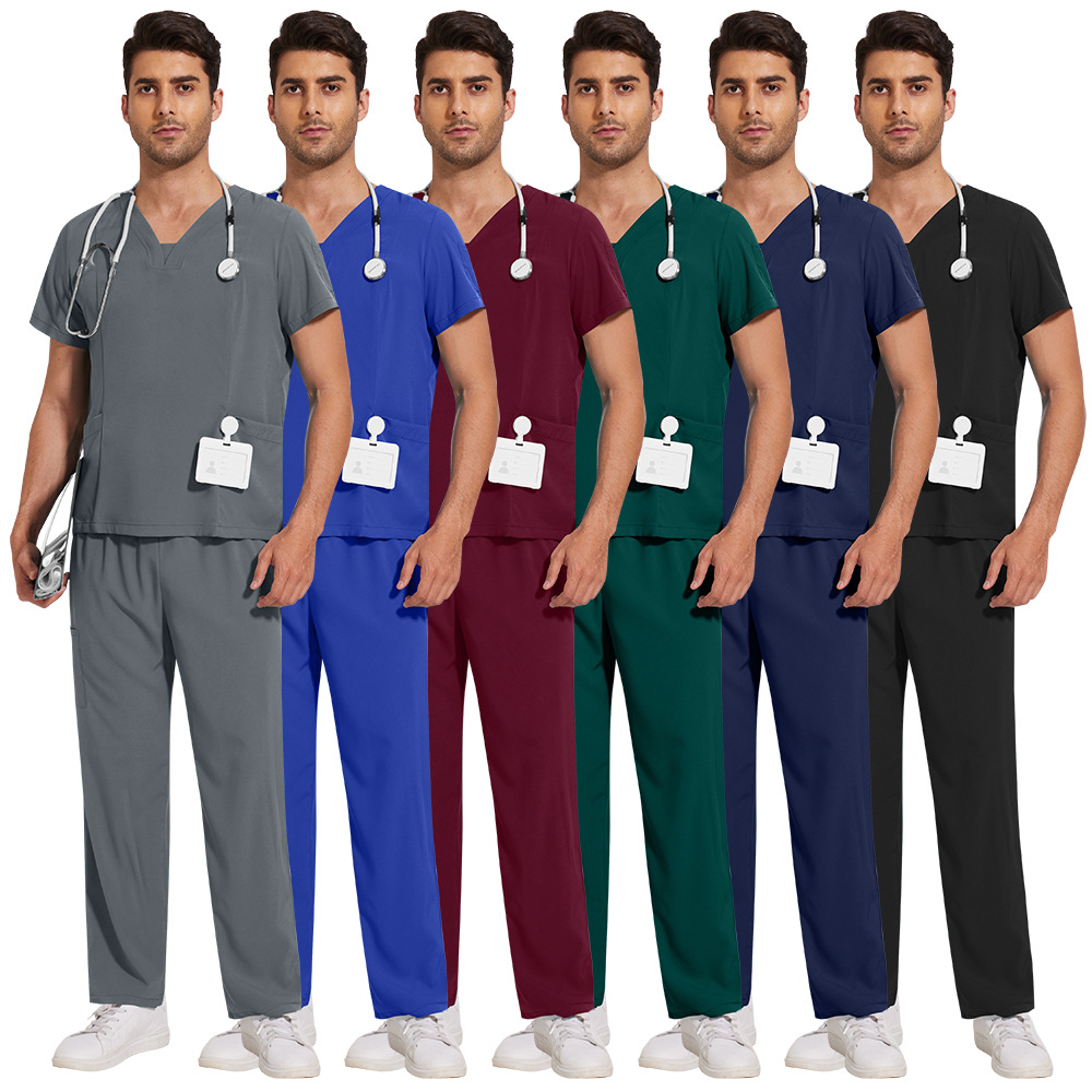 Casual and Comfortable Thin Quick-Drying Straight Pants for Men in Major Hospital Operating Room Icu Nursing Nurses and Doctors Hand Washing Clothes