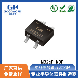 Mb26F 2A60V Goodwork Goode Walker Rectifier Bridge Patch Rectifier Diode